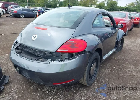 2014 Volkswagen Beetle 2.5L из США, поврежденный, VIN 3VWHP7AT4EM608301